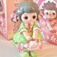 thumbnail image 2 of Figura de acción de la serie Kawaii Ziyuli, caja ciega, modelo coleccionable, adornos de escritorio, serie Spring Only, 2 of 5