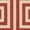 Red/Creme, variant on Safavieh Linden Joetta Geometric Indoor/Outdoor Area Rug, Natural/Brown, 6'7" x 6'7" Square