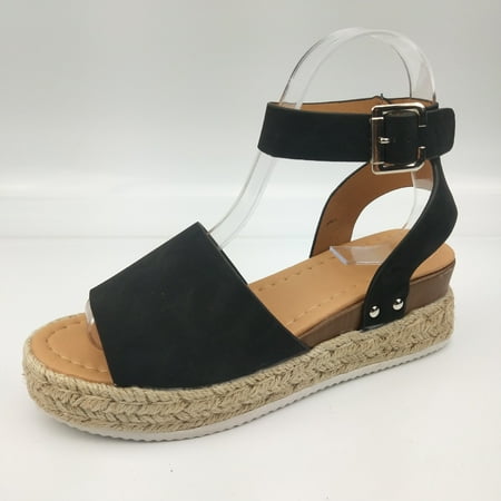

Women Women s Fashion Casual Peep Toe Platforms Wedges Sandals Shoes Womens Sandals Pu Khaki 37