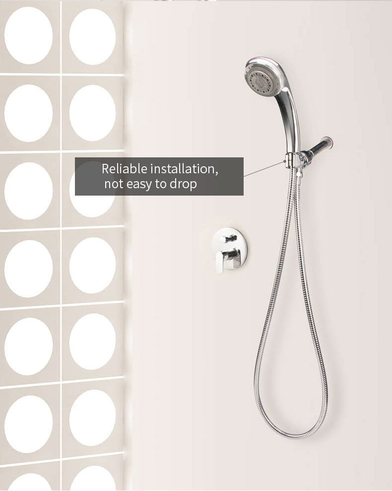 Bathroom Adjustable Aluminum shower holder Wall mounted rain head holder ZX 