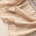 thumbnail image 4 of Levmjia Women's Tank Top Round Neck Sleeveless Tops Cotton Linen Suspender Embroidery Casual Loose Blouse Polyester Flowy Ruffle Shirt Work Daily Wear, 4 of 6