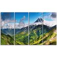 thumbnail image 2 of Beautiful Green Mountains Panorama - Landscape Canvas Wall Art, 2 of 3