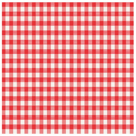 Magic Cover Tbl Mc568 36 Checkered Tablecloth Plastic Red White