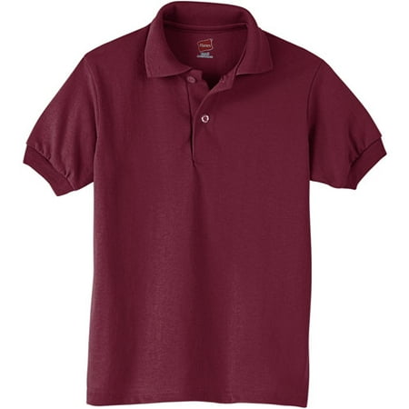 Hanes Kids Lightweight Comfortblend EcoSmart Jersey Polo