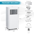 thumbnail image 3 of Giantex 10000 BTU Powerful AC Unit, Portable Air Conditioner, Air Cooler for Living Room Bedroom Office, 3 of 10