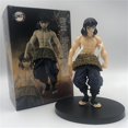 thumbnail image 1 of Anime Demon Slayer Hashibira Inosuke Real Face Standing Ver. Pvc Action Figure Kimetsu No Yaiba Tanjirou Inosuke Classic Color, 1 of 4