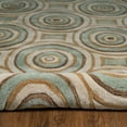 thumbnail image 7 of Linon Home Decor Trio Area Rug Collection, Pale Green and Gold, 8' x 10', 7 of 7