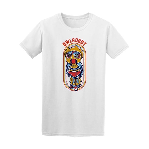Owlrobot Mechanical Art Tee Men's -Image by Shutterstock