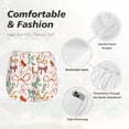 thumbnail image 4 of Balery Colorful Bow Knots Pantalones cortos deportivos para mujer con forro y dos bolsillos, elásticos, para entrenamiento, gimnasio, yoga-Large, 4 of 7