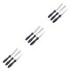 thumbnail image 1 of Rascadores de pastel Ounissouiy 3 unids/set Acero inoxidable Negro, 1 of 6
