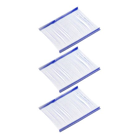 Uxcell 3000pcs Standard Tagging Gun Fasteners 75mm Tagging Barbs Pins PP Plastic Tag for Price Tagging Gun Blue
