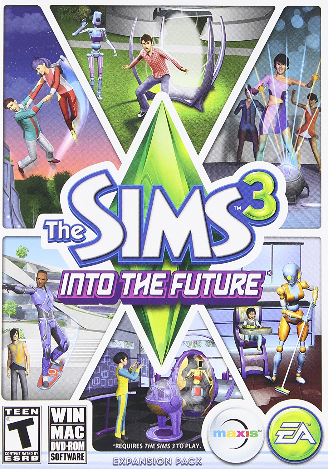 Ea The Sims 3 Into The Future - Simulation Game Retail - Dvd-rom - Mac, Pc (73089) - image 4 of 5