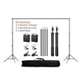 thumbnail image 1 of Professional Photography Stand for Photo Studio Background Backdrops Support System Frame with Carry Bag ,Long Lasting, 1 of 7
