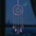 thumbnail image 6 of Dreamsum 1pc Crystals Dream Catcher Purple Dreamcatchers for Wall Hanging Decor Art Ornaments Crafts, 6 of 13