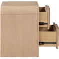 thumbnail image 4 of Meridian Furniture Fluted Natural Night Stand, 4 of 10