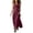 Wine, variant on Women's Cowl Neck Linen Maxi Dress Loose Flowy Sleeveless Dresses Summer Lightweight A-Line Sundress Wine M Fashion