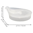 thumbnail image 3 of 5Pcs Glass Water Pitcher Lids Glass Pitcher Lid Replacement Cap for Water Jugs, 3 of 6