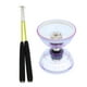 thumbnail image 1 of Diabolo profesion De 3 Rodamientos Con Palos Y Cuerdas, Juguete De De Goma LED , Juguetes De Coordinación De Ojos Y Manos Para Ado Púrpura Hugo Diabolos de malabares, 1 of 8