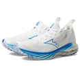 thumbnail image 2 of Mizuno Running Women's Wave Neo Wind Running Shoe, Undyed Wht-Peace Blue, 8.5, 2 of 7