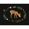 thumbnail image 2 of Barnes, Victoria 32x25 White Modern Wood Framed Museum Art Print Titled - Critter And Foliage III, 2 of 4