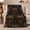 Black Raven Lantern Damask, variant on Ravens And Glowing Lanterns In Ornamental Frames, Soft Flannel Blanket with ornate dark Ornamental Damask Print, Housewarming Gift and Home Decor for Bedroom and Living Room