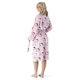 thumbnail image 3 of Sanrio Hello Kitty Cute All Over L/XL Women’s Silk Touch Lounge Robe 26×47 Inches, 3 of 5