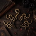 thumbnail image 1 of Halloween Medusa Snake Headband Spooky Themed Dress Accessory for Themed Events and Party Favor for Teens and Adults Gold Finish, 1 of 1