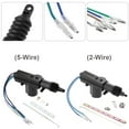 thumbnail image 3 of 2 Wires 5pcs-Universal Car Central Door Lock Motor Kit, Single Pistol Type Solenoid Actuator, 12V, 3 of 3