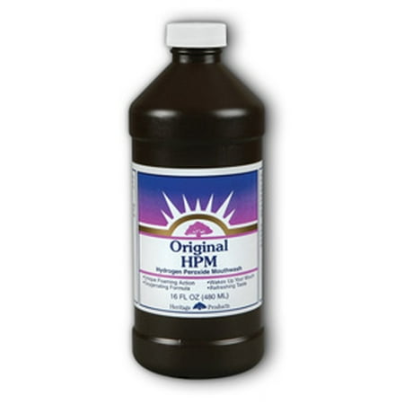 Mouthwash-Hydrogen Peroxide Heritage Store 16 oz Liquid - Walmart.com
