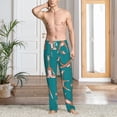 thumbnail image 2 of Gukieu Giraffes Doing Various Yoga Print Men's Home Trousers, Elastic Drawstring Home Pajamas Clothing Suitable for Adult Men-Medium, 2 of 6