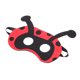 thumbnail image 3 of Máscaras de animales de dibujos animados, máscaras de media cara para ojos, suministros para disfraces de cosplay, recuerdos de fiesta para niños y niñas (mariquita)., 3 of 7
