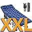 XXL Blue Cot with 2 Sided Mattress
