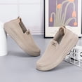 thumbnail image 5 of Summer New Men's Casual Sports Simple Fashion Versatile Loafers Low-Top Flat Sole Woven Mesh Breathable, 5 of 9