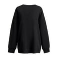 thumbnail image 5 of EGNMCR Sweat-Shirts à Capuche pour Femmes, Sweat-Shirts pour Femmes, Mode Halloween pour Femmes Blouse Imprimée Manches Amples Col Rond Pull Décontracté Hauts Chandail Women Blouse, 5 of 5