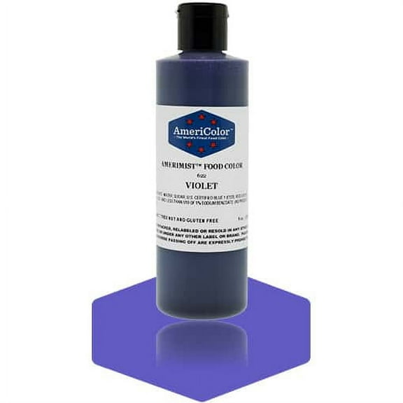 AmeriColor AmeriMist Violet, 9 Ounce, Airbrush Food Color