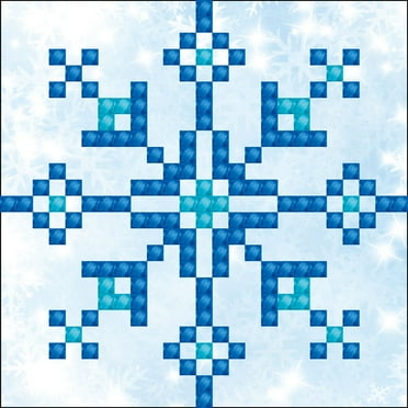 Diamond Dotz Snowflake Sparkle winter Diamond Painting Kits for Adults - Diamond Art Kits a Relaxing Creative Craft Kit with Dotz Gems 3"x3"