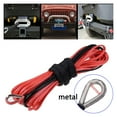 thumbnail image 3 of 15m Winch Cable Cable Towing Car Tow Strap Trailer Rope With Hook For ATV Off Road Accessories 7700lbs 3.5T ,Durable & Safe, 3 of 7