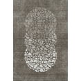 thumbnail image 2 of Addison Rugs Mayfield Washable Transitional Circles Taupe Rectangle Rug, 10' x 14', 2 of 6