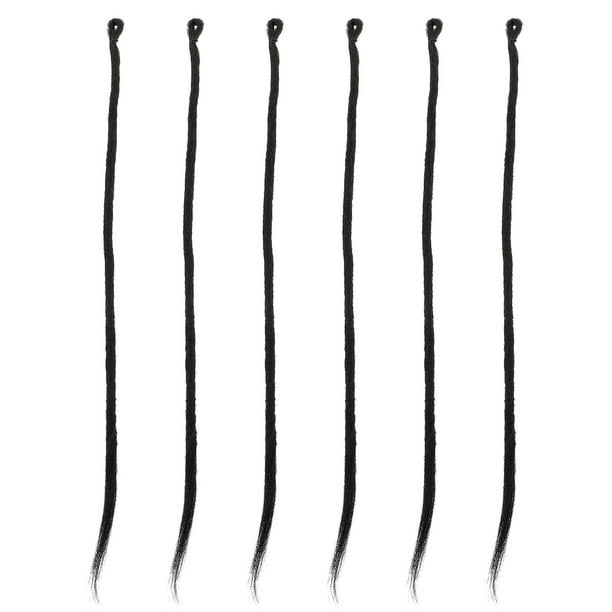 6pcs crochet finges trenzas pelucas de pelo torcido crochet pelo extensión trenzas