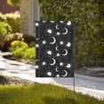 thumbnail image 2 of Sigee Crescent and Stars for Live Happy Decorative Small Garden Flag,Double Sided Yard Flags Holiday Garden Flags for All Seasons, 2 of 9
