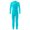 Lake Blue, variant on Alvivi Kids Girls Skating Jumpsuit Gymnastics Leotards Long Sleeve Dance Unitard Bodysuit
