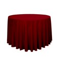 thumbnail image 2 of Round Satin Tablecloth, Party Table Cover, Wedding Dining Decor, Elegant Glossy Drape and Wrinkle Recovery Fabric for Dessert Tables, Wedding Receptions, and Home Dining, 2 of 6