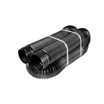 FLEX Drain 4 in. x 50 ft. Black Copolymer Perforated Drain Pipe