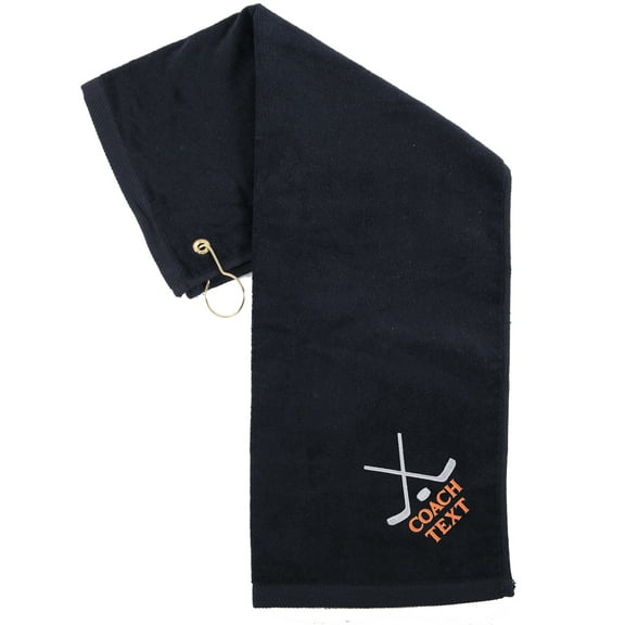 Custom Embroidered Hockey Towels, Personalized Rally Towels, Team skate Towels