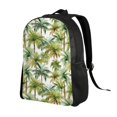 thumbnail image 2 of Fuzoiu Green Hawaii Palms Print Laptop Backpack,Work Business Backpacks, Large Capacity Nurse Bag College Bookbag for School, Waterproof Casual Daypack for Travel, 2 of 8