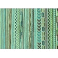 thumbnail image 1 of Ahgly Company Indoor Rectangle Abstract Light Blue Modern Area Rugs, 8' x 12', 1 of 4