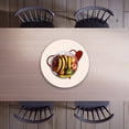 thumbnail image 4 of Round Placemat for Dining Table, Rubber Kitchen Table Mat Valentines Day Home Decor, 4 of 6