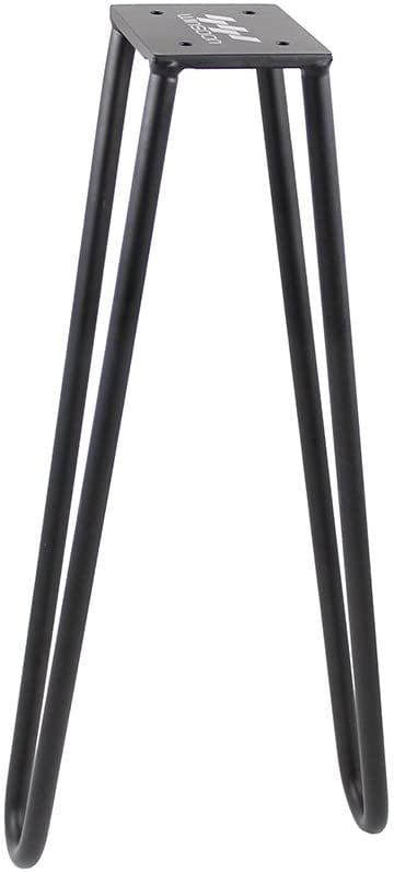 Hair Pin Legs Furniture Bench Desk Table in Steel 8" 4 Pack Hairpin Legs 