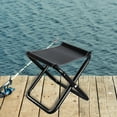 thumbnail image 6 of Folding Camping Stool Collapsible Lightweight Multifunction Sturdy Fishing Chair Fully Folded M, 6 of 8