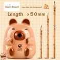thumbnail image 6 of Creative Cartoon Student Prize Gift Stationery Capybara Hand-cranked Mechanical Tool Pencil Sharpener Pencil Automatically Enters Pencil Sharpening Tool 02, 6 of 8